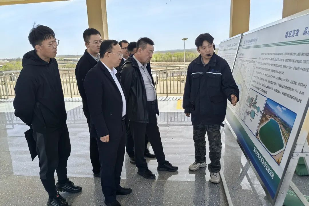 銀川市委常委、常務(wù)副市長黨成一行調(diào)研西夏水庫、銀川水廠